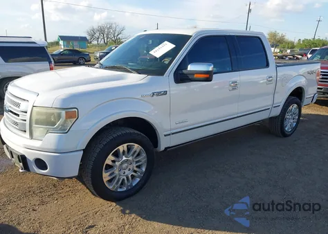 2013 Ford F-150 Platinum from USA, damaged, VIN 1FTFW1ETXDFC79641